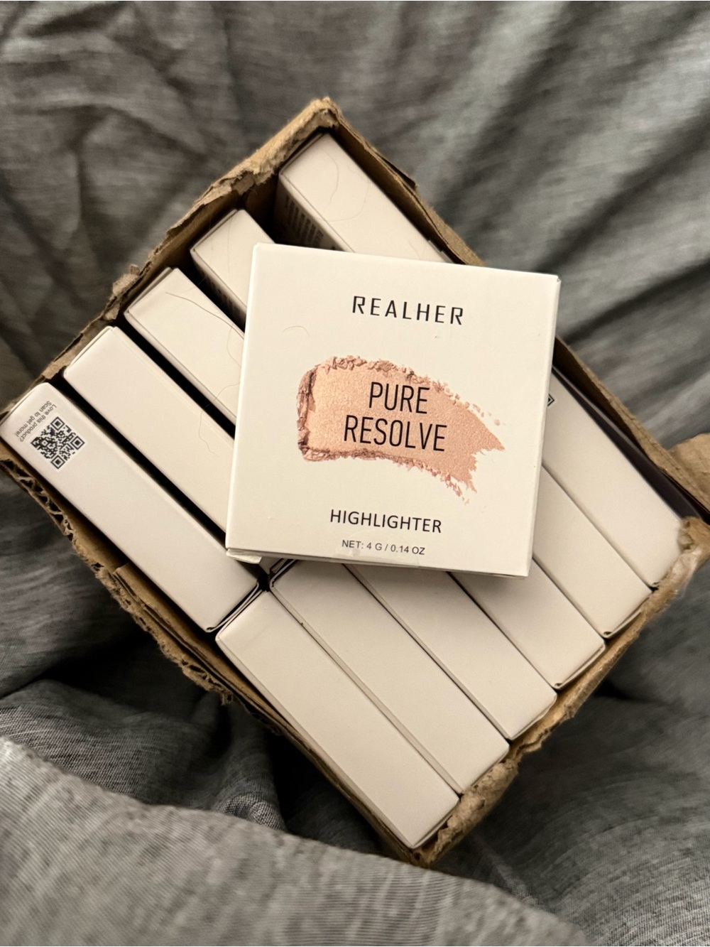 BUNDLE OF 6 REALHER Pure Resolve Highlighter - Champagne Glow